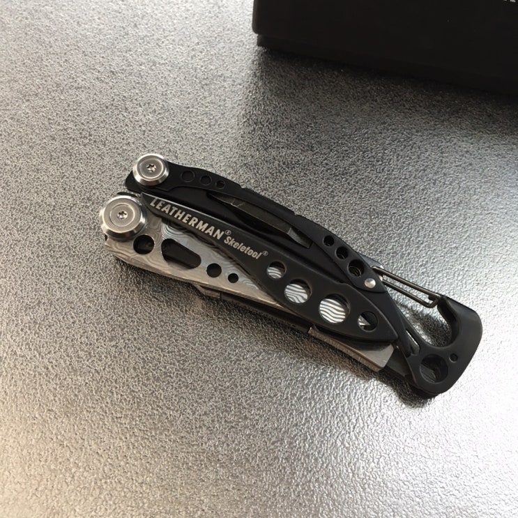  LEATHERMAN DAMASTEEL SKELETOOL 레더맨 다마스틸(다마스커스) 스켈레툴