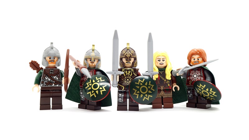 [레고] 반지의 제왕 로한 미니피규어 - 로한 병사, 에오메르, 세오덴, 에오윈, 하마 / [LEGO] The Lord of ...