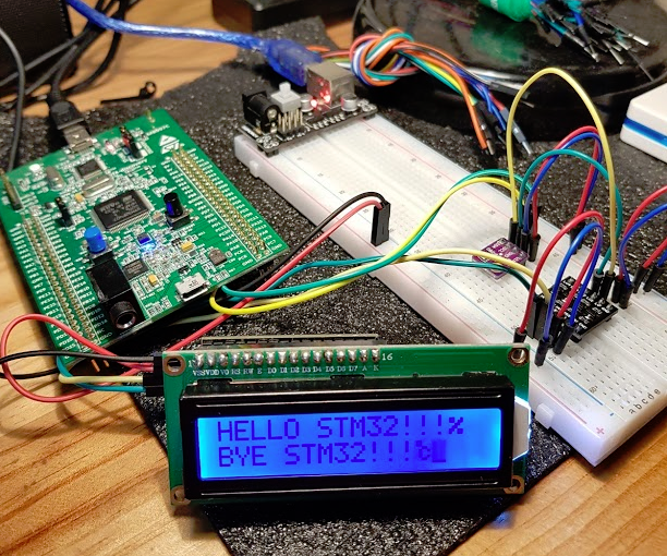 [STM32 HAL] I2C#Protocol + HD44780 CLCD : 네이버 블로그