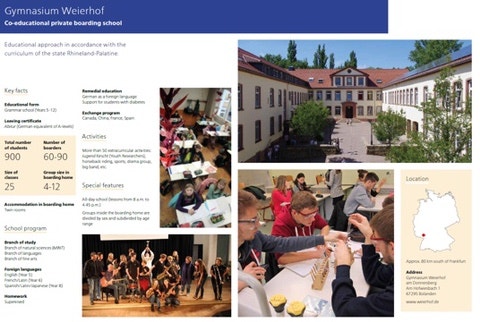 독일 조기 유학 김나지움 바이어호프 Gymnasium Weierhof 중학교 고등학교 보딩스쿨 유학링크 강남유학원 네이버 블로그