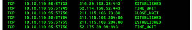  [Network] netstat 명령어 상태 목록