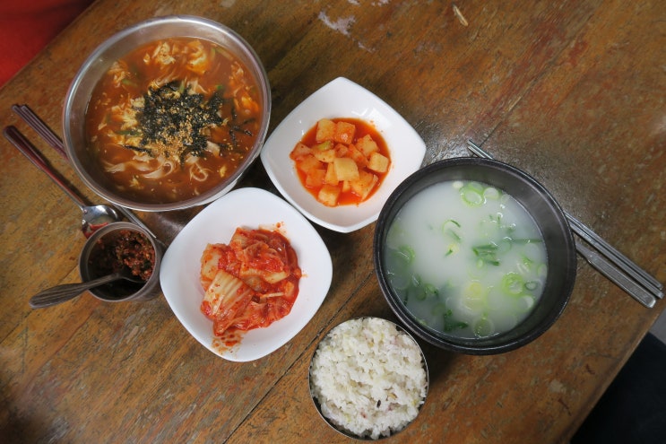  생활의달인 은둔식달 맛집 강릉 장칼국수, 용비집 장칼국수 솔직후기 (with 사골곰탕)