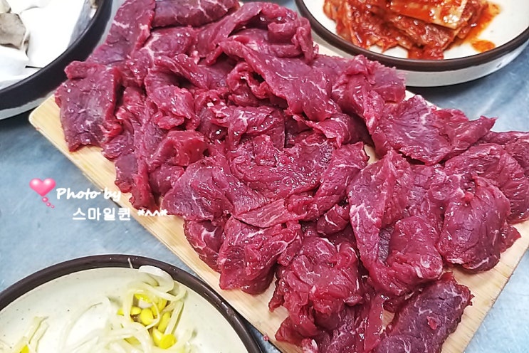송파 가락동 맛집 - 한우 정육식당 / 선복한우촌 총각들~