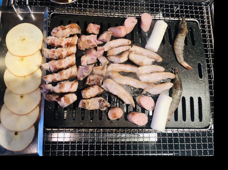  송도 애플삼겹살*_* 고기가 맛있는 곳/ 송도 맛집