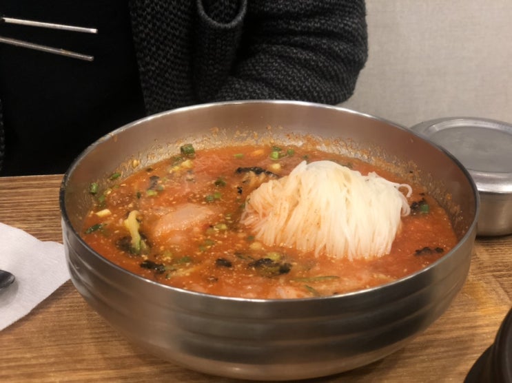  최애맛집 포항 물회 유명한곳 환여횟집