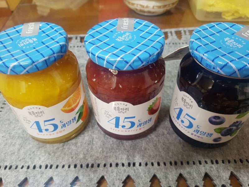 [복음자리] 45도 과일잼 3종 꿀조합 찾기 미션!! : 네이버 블로그