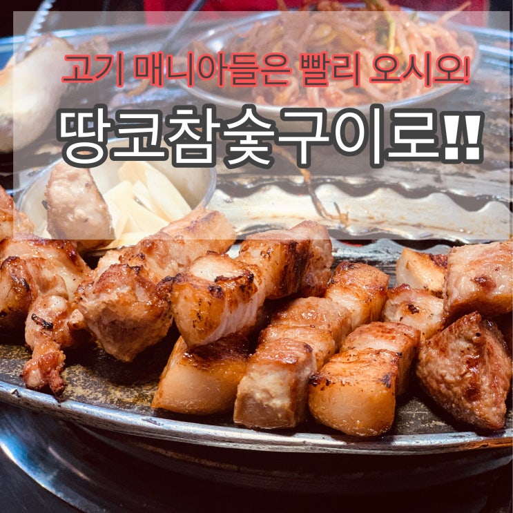  [맛집] 왕십리: 땅코참숯구이-고기 매니아들 모이시오!