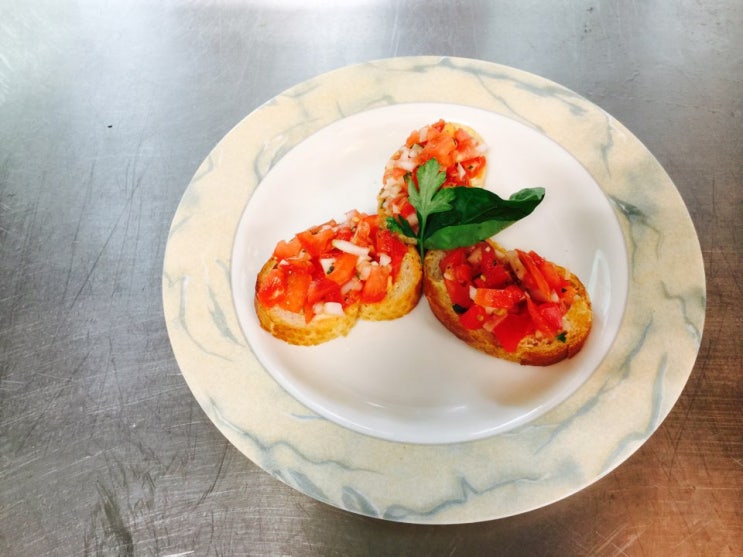  핑거 푸드 _ 브루스케타(Bruschetta)