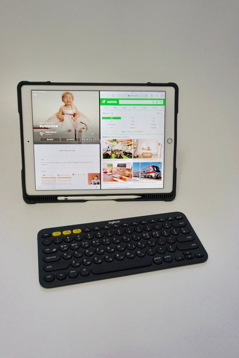 로지텍 k380 블루투스 키보드 +한영전환방법