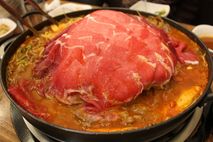  가산디지털단지 맛집 :: 백년불고기에서 산더미 물갈비 먹은 후기!