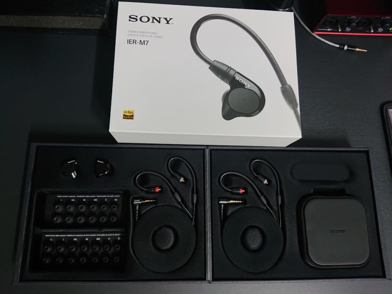 SONY IER-M7을 구매했습니다. : 네이버 블로그
