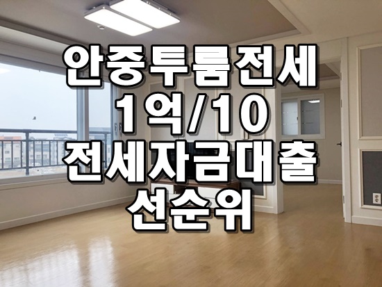  안중투룸전세 신축 첫입주 풀옵션 신혼부부추천해요!!