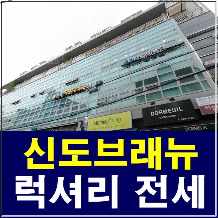  삼성동 신도브래뉴 전세 럭셔리한 분위기