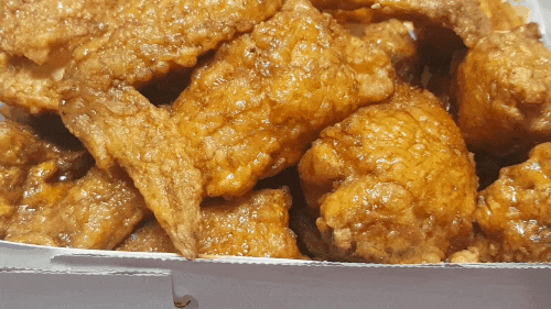  호식이 매운양념/호식이 매운간장 2마리 배달 시켜 먹었어요~ 단짠단짠 매콤달달 너무 맛나요~