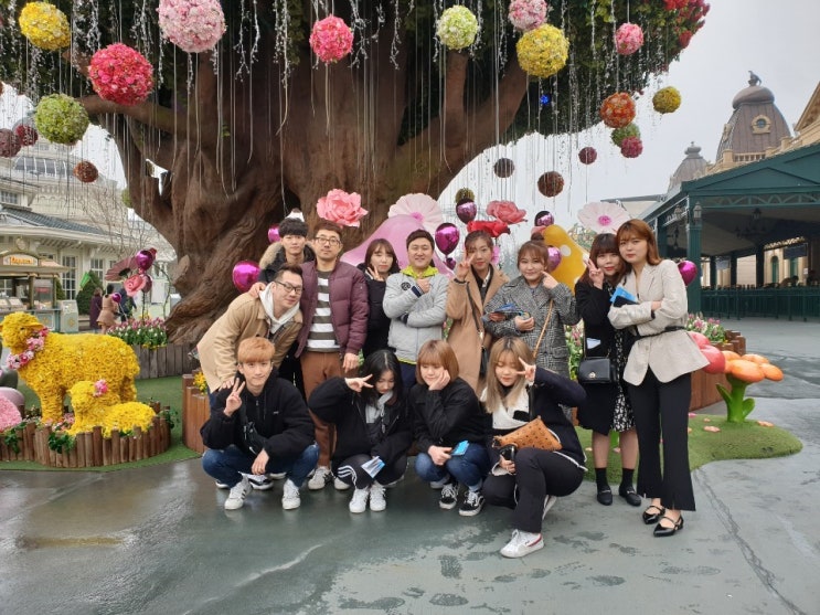  3월 봄소풍:) 리안헤어&보그헤어 중동역점 에버랜드 봄소풍>.<(19.03.12)