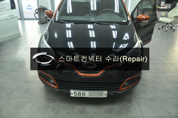  QM3 스마트컨넥트라이트 순정AVN 휴맥스 DWRN2001 J87K-N3000K 전원불량(모니터블랙아웃)수리 - 수원 스마트컨넥트 클론 Light 리페어전문 수원테크