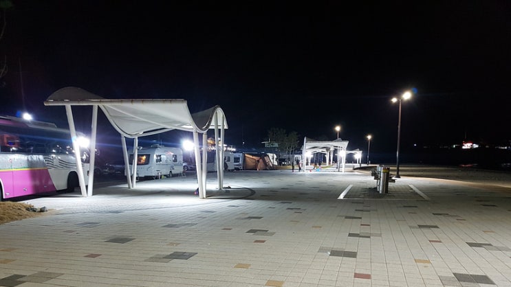  포항 화진 해수욕장 나들이 / 아이들과 함께한 1박2일 카라반 캠핑