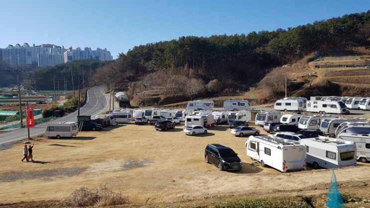  울산 W.K RV 확장기념 1박2일 번캠에 다녀오다. / 울산 캠핑카, 카라반