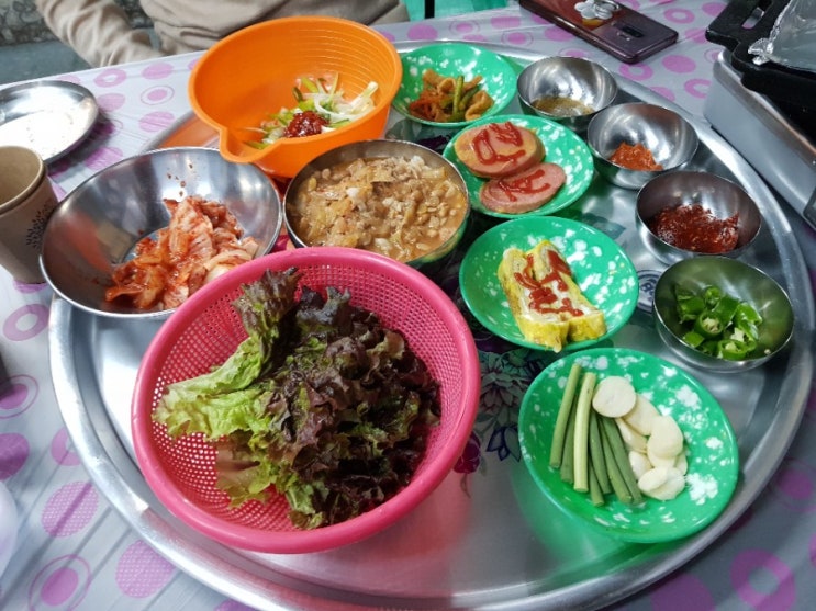  성남/신흥역 삼겹살 맛집 깜보 (냉동삼겹살과 소막창)
