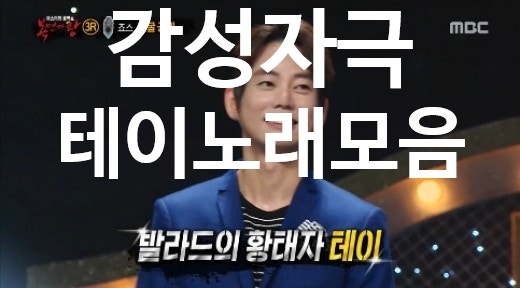 테이 노래모음