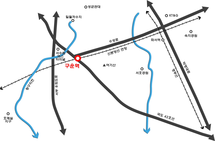  광교~호매실 간 신분당선 연장 팩첵