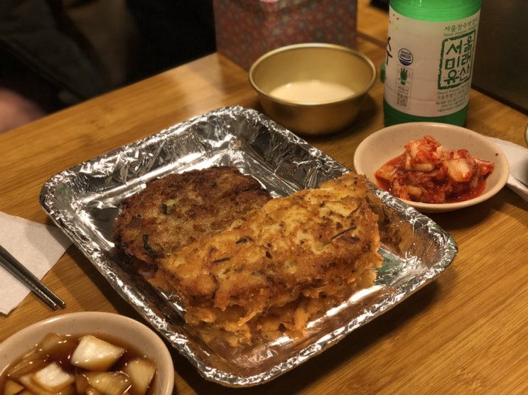  월요일 광장시장 투어! 육회자매집, 순희네빈대떡, 대구매운탕