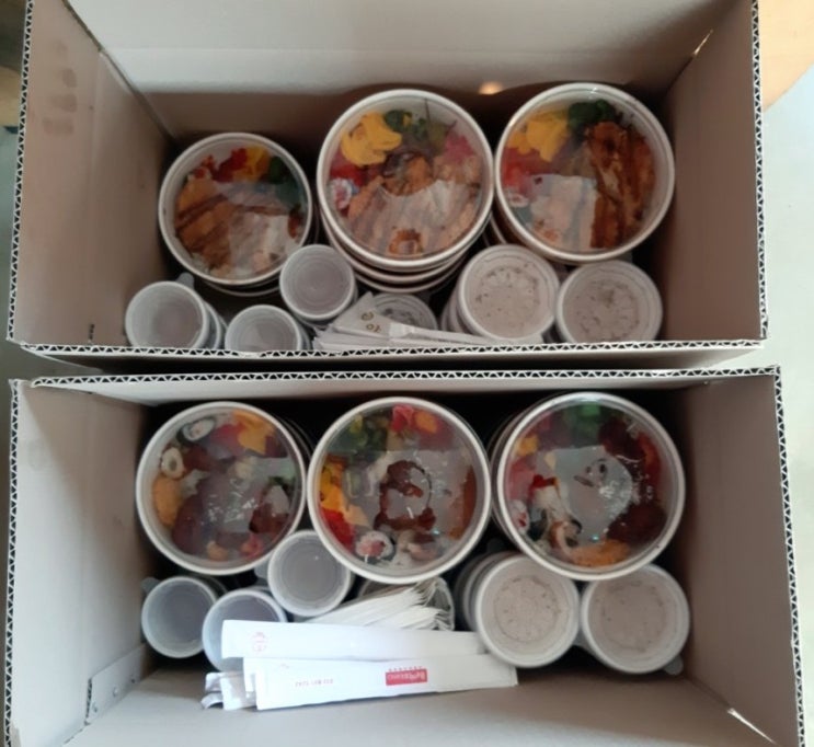  송도도시락,단체도시락 ~채드윅국제학교,인하대병원 관계자분 도시락주문 감사합니다.