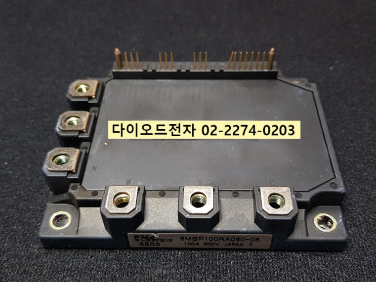  6MBP100RA060-06 판매중 FUJI IPM 정품