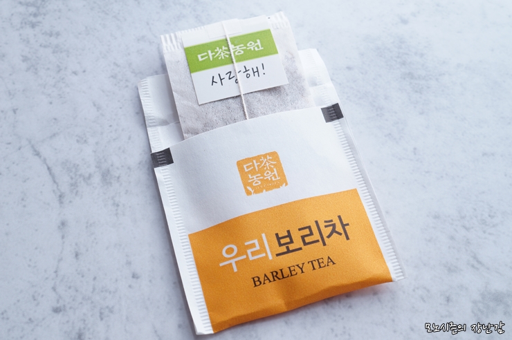  다농원 우리보리차 티백(100T) 구매후기
