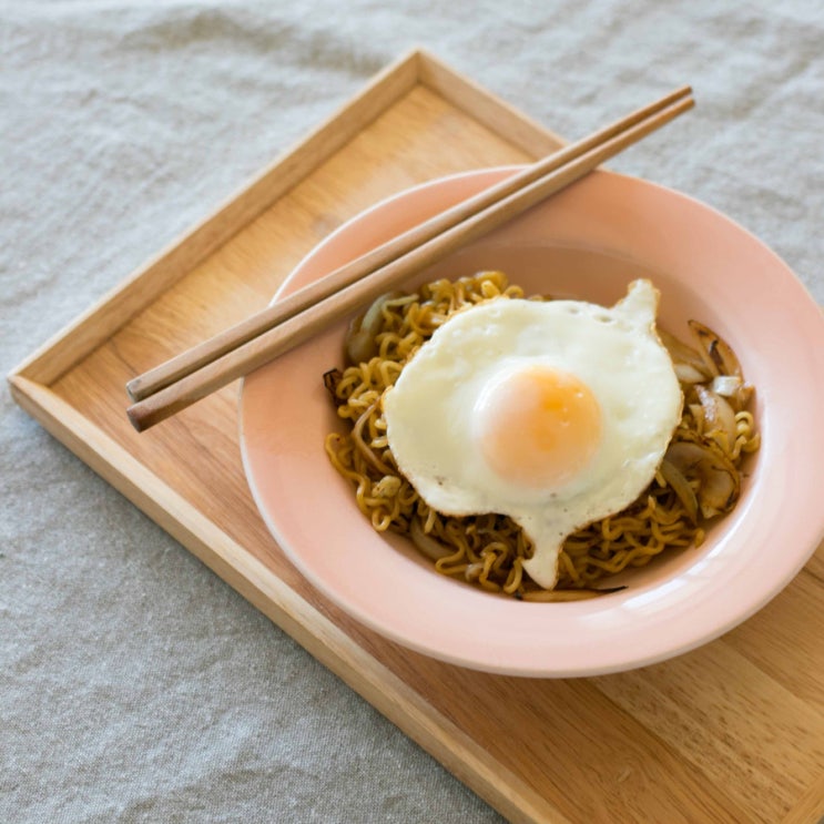  미고랭라면 맛있게 끓이는법 야채도 같이