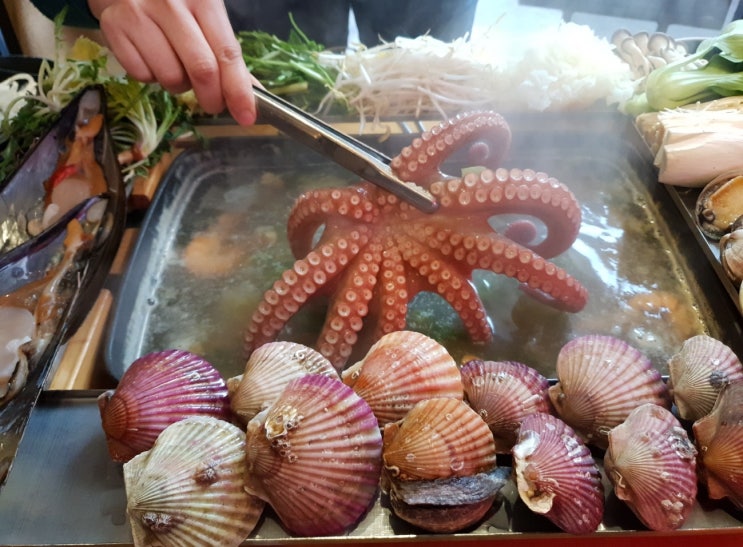  마곡 서울식물원 맛집 조개를탐하다 다녀왔어용