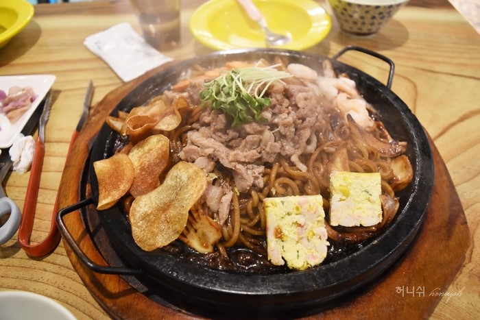  곤지암 돌짜장 :: 지글지글 돌판이 특징인 곤지암맛집