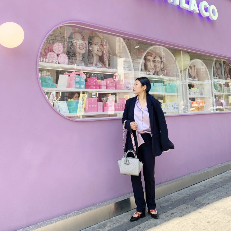  김태리 슬랙스, 프론트로우 코디  편하고 예쁜 여자 수트 추천! @W컨셉