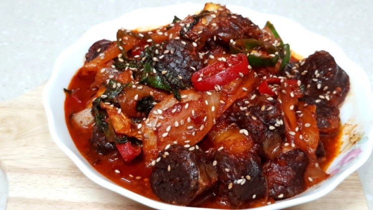  순대볶음 맛있고 쉽게 만들기