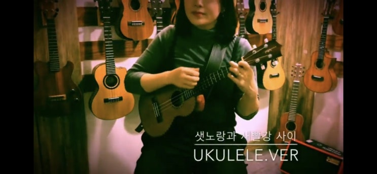  [Ukulele Cover] 샛노랑과 새빨강 사이 - 가을방학