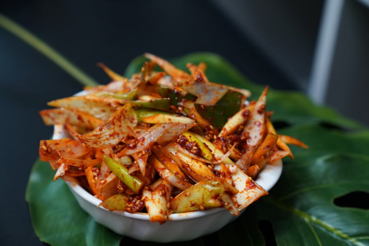  파절이 만드는법 파절임 양념 파채 써는법 맛보장