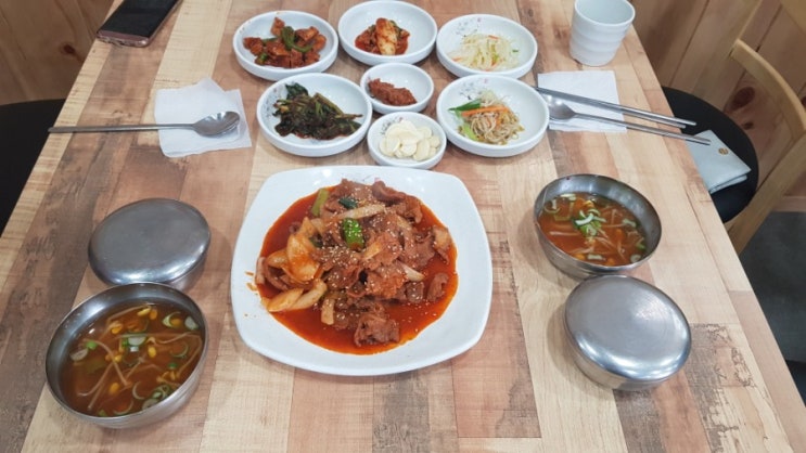  [왜관밥집] 왜관시장맛집, 칠곡군청근처맛집 제육볶음 괜찮은 '왜관1번지식당'