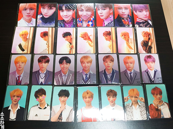  [방탄소년단/러브유어셀프/IDOL/Answer/공식포카] 방탄소년단 앤써 포토카드 28종 드래곤볼 후기