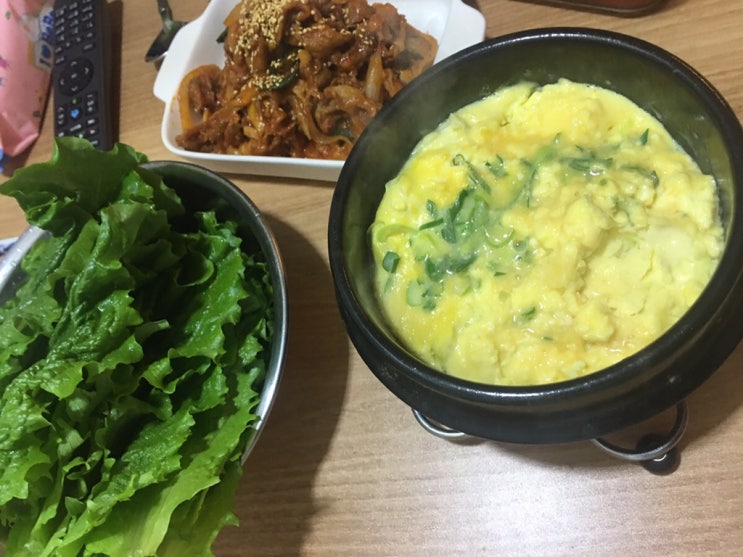  집밥 매콤한 제육볶음 황금레시피 부드러운 폭탄 계란찜 만드는법