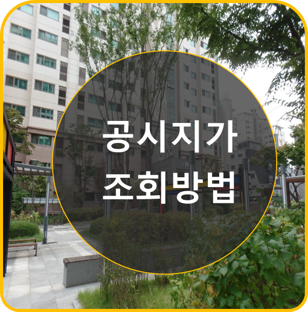  개별 공시지가 조회 방법