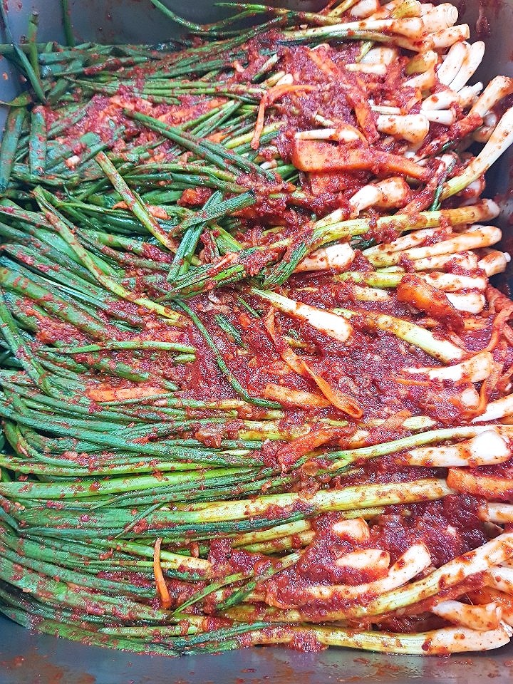 불꽃식당(불꽃반찬) 3월 김치류               전주 맛집=송천동 맛집