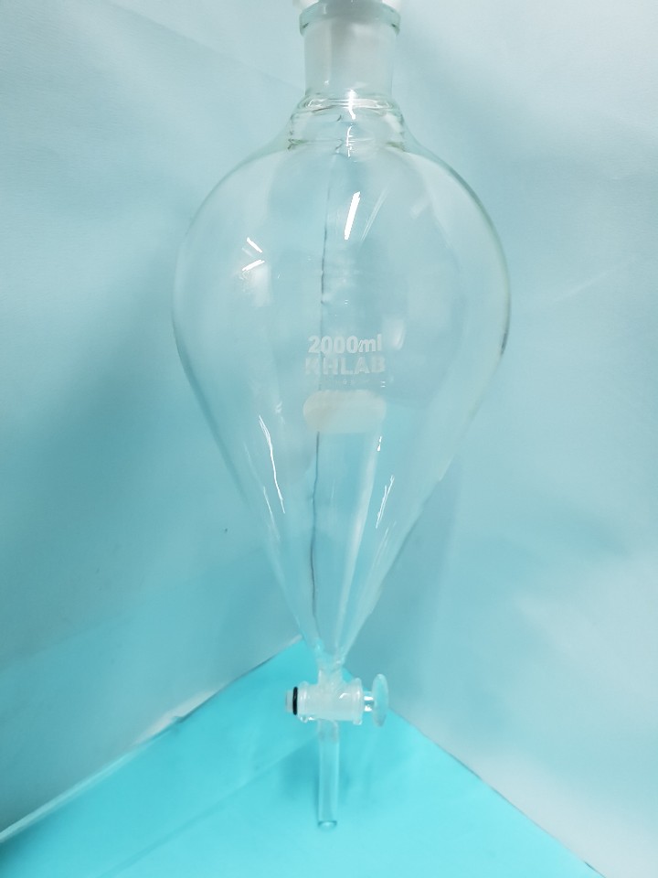  유리콕크 분액여두 2L