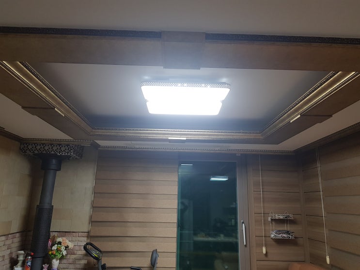  시흥시 능곡동 전원주택 LED 조명 시공(거실등,주방등,방등,복도등)