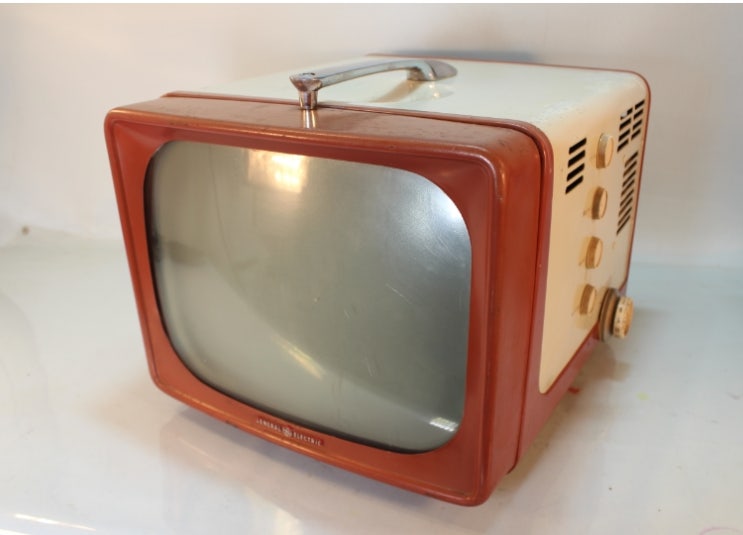  [빈티지인테리어] GENERAL Electronic 진공관 흑백 텔레비전