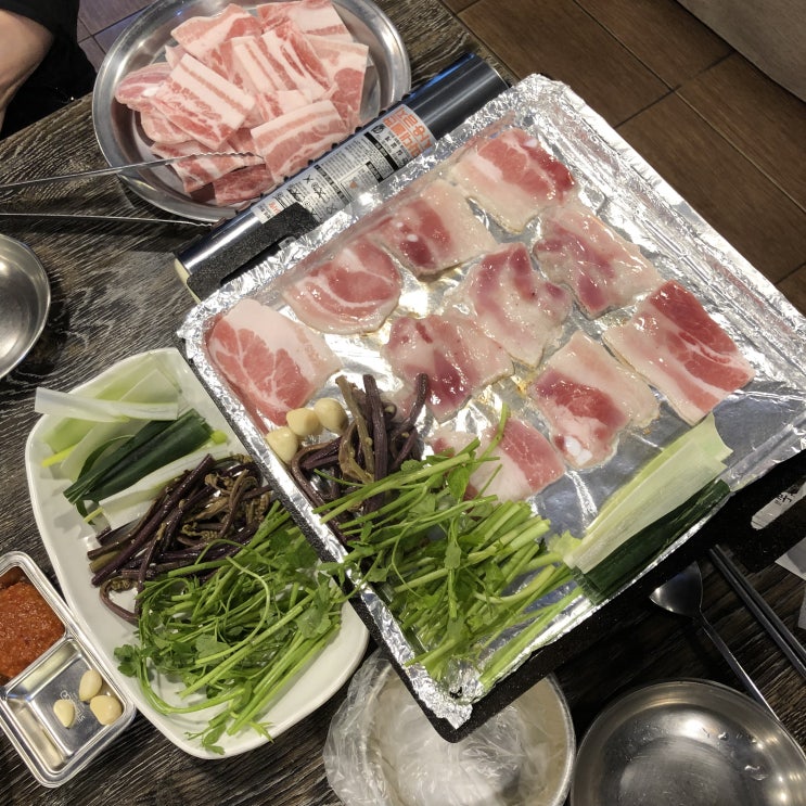  사당삼겹살 '까꿍돼지' (맛있는녀석들 냉동삼겹살)