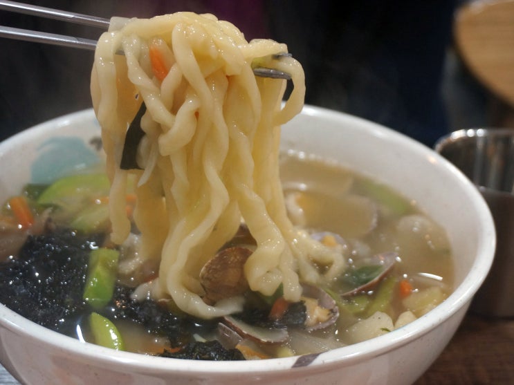  기흥칼국수 가온칼국수 바지락칼국수 수제비