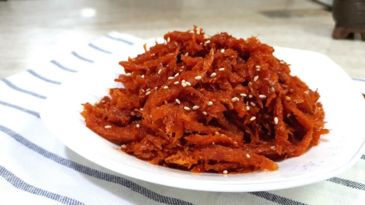  맛있는 북어무침 (더덕만능장으로 만든)레시피
