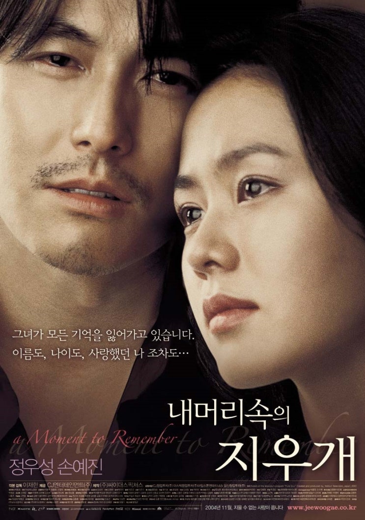  내머리속의지우개 줄거리 결말,기억할수 없어도 사랑해