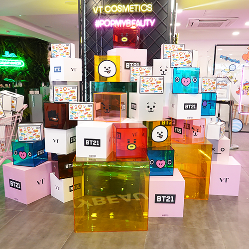  BT21팝아지트 오픈! VT코스메틱 팝업스토어 가로수길 핫플이얏