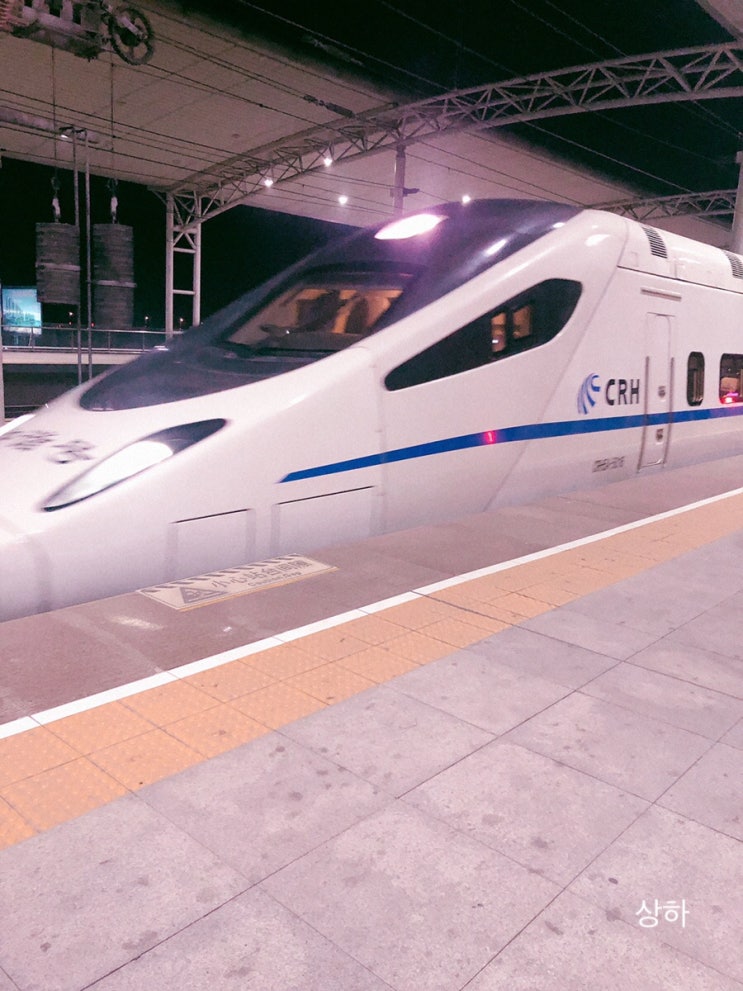  중국 고속철도 KTX 탑승 후기 - 한국 KTX랑 다른 점!